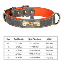 Personalisiertes Hundehalsband mit Gravur – PU-Leder, Namensschild & ID-Tag Bild 11